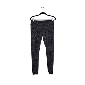 Beyond Yoga Sz‎ Small/Medium Legging Black Swirl Dot Stretch